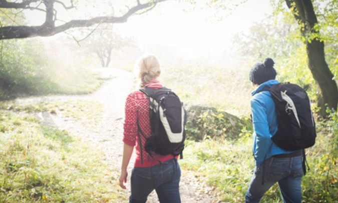 Wandelen vriendinnen